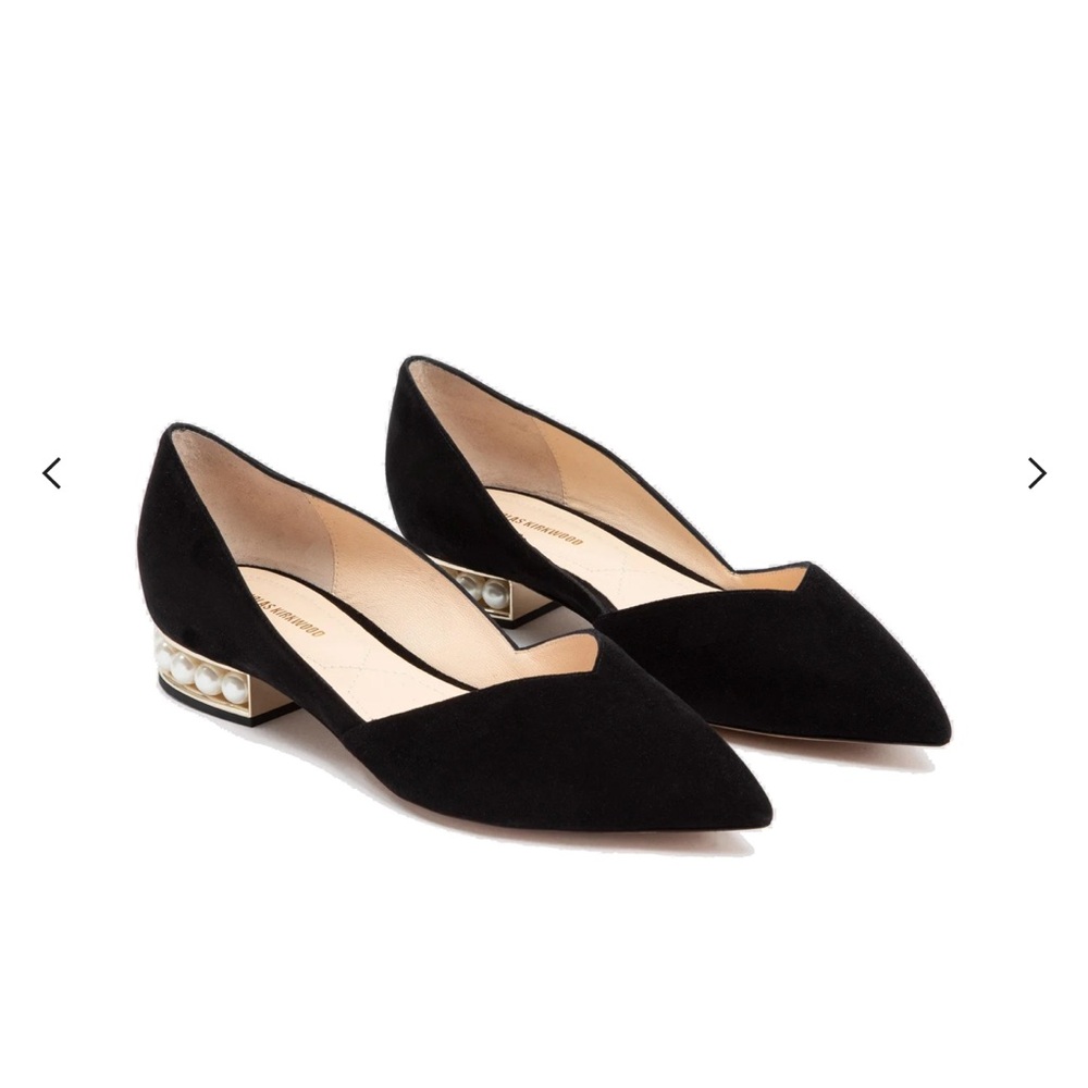 Nicholas Kirkwood Casati D'Orsay Ballerina Flat Shoes
